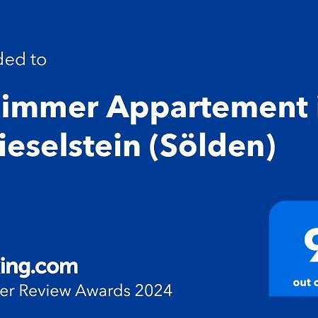 3-Zimmer Appartement In Zwieselstein เซิลเดน ภายนอก รูปภาพ